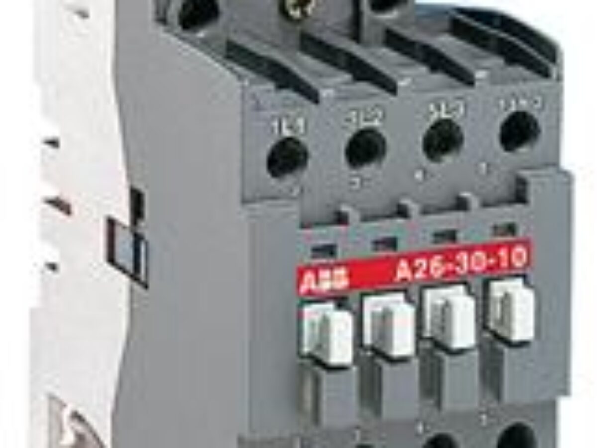 Nofuel A26-30 AC Contactor 120V Coil 26A 3P 1NO - DIN Rail Mount